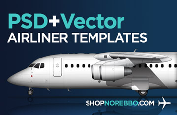 Airliner Templates – Norebbo