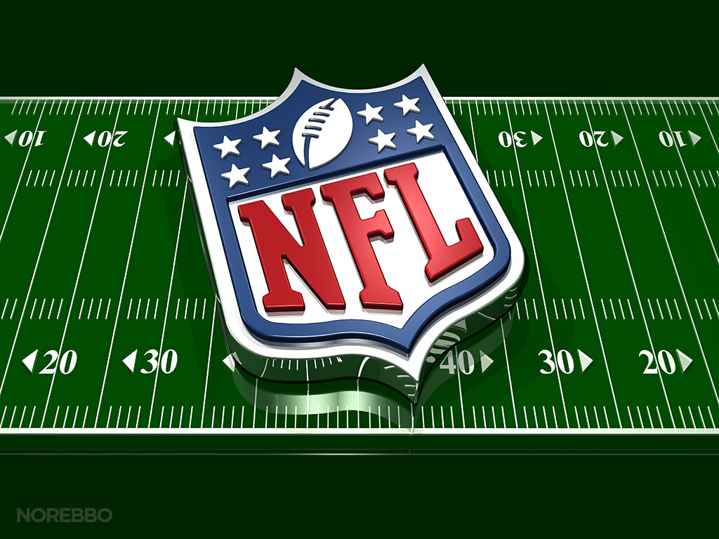 NFL Logo and Football Field