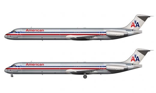 A pictorial history of the American Airlines livery – Norebbo