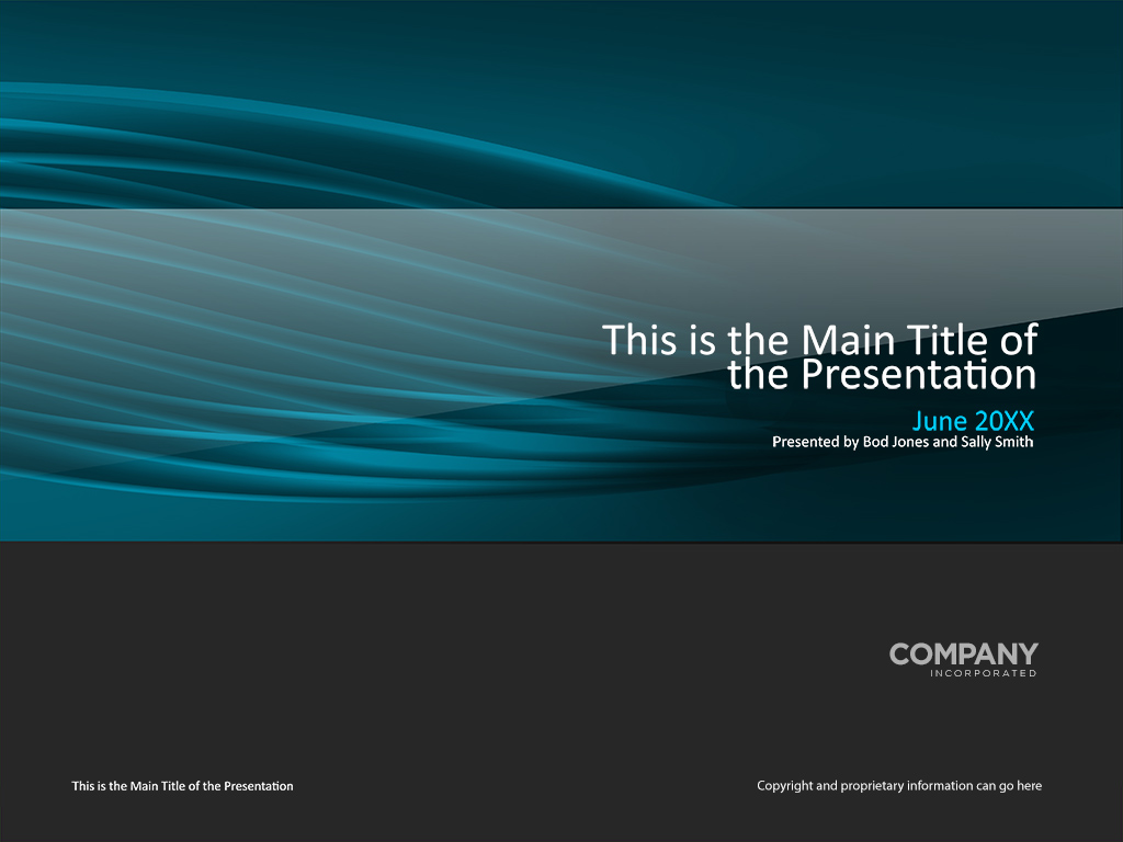 presentation design cover