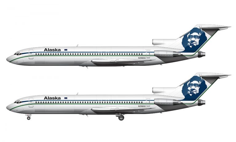 The subtle (yet classy) evolution of the Alaska Airlines livery – Norebbo