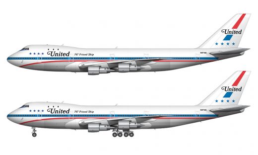 A visual history of the United Airlines livery – Norebbo