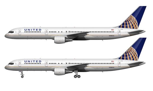 A visual history of the United Airlines livery – Norebbo