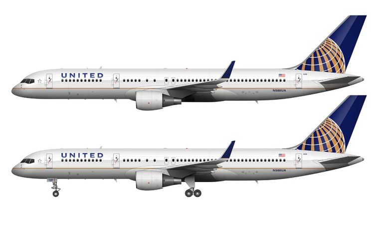 A visual history of the United Airlines livery – Norebbo