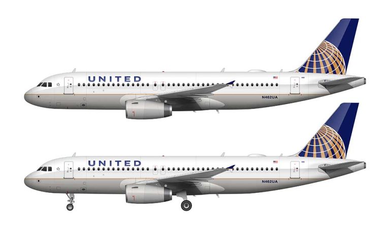 A visual history of the United Airlines livery – Norebbo