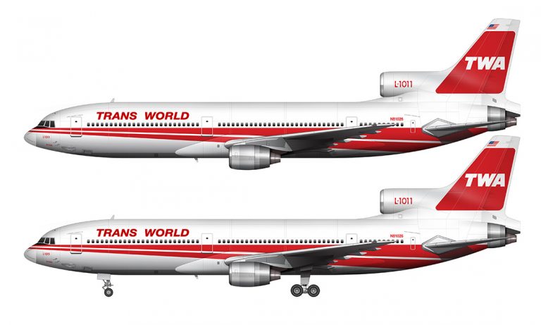 » Trans World Airlines L-1011’s in three different liveries