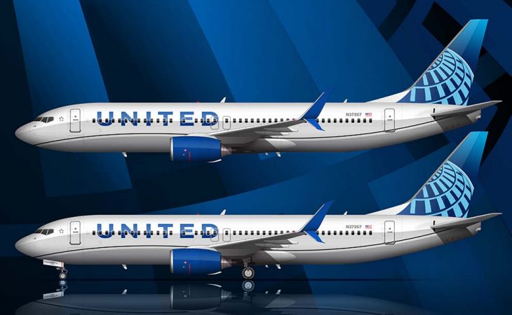 United Airlines New Colors