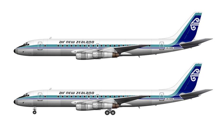 A detailed look back at every Air New Zealand livery (1965-present ...