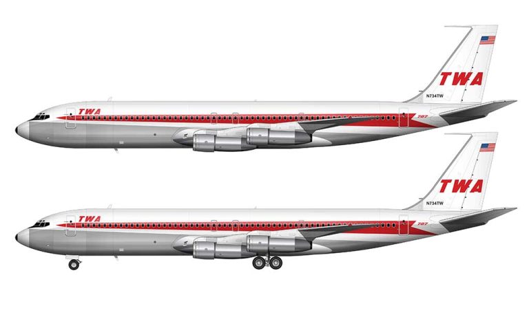 How the final 3 TWA liveries evolved from one to the next – Norebbo