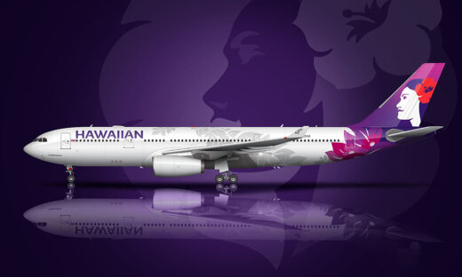 A pictorial history of the Hawaiian Airlines livery